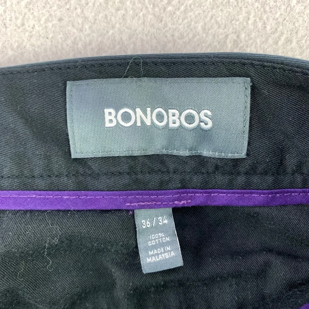 Bonobos Tuesday Chino Pants Mens 36x34 Navy Straight Leg Casual Workwear Preppy